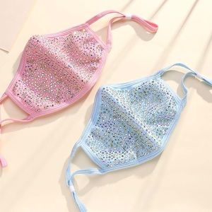 Crystal Face Mask (Blue)